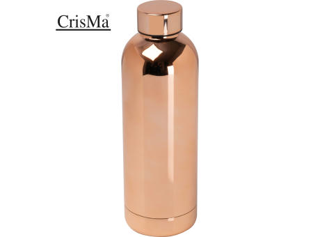 CrisMa Vakuum Edelstahltrinkflasche, 500ml  SILVIA