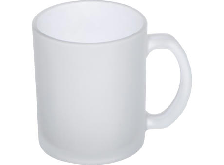 Sublimationstasse aus gefrostetem Glas LEA