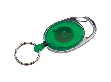 Schlüsselanhänger mit Karabiner und ausziehbarem Schlüsselring DIANA