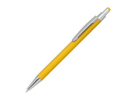 Kugelschreiber aus Metall mit Rubberfinish und Touchfunktion