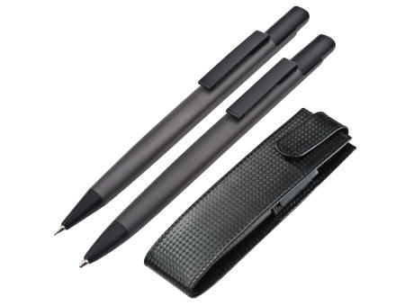 Set aus Kugelschreiber und Bleistift in Etui 