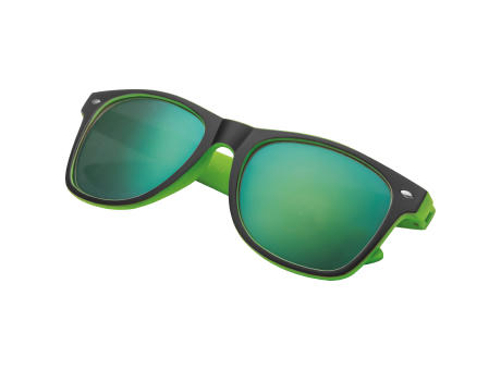 Sonnenbrille aus Kunststoff mit verspiegelten Gläsern, UV 400 Schutz