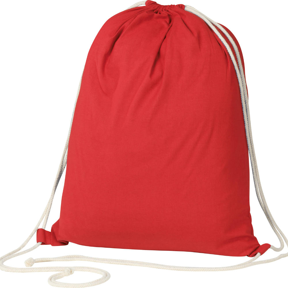 Oeko-Tex® STANDARD 100 zertifizierter Gymbag aus umweltfreundlicher Baumwolle ( 140g/m )