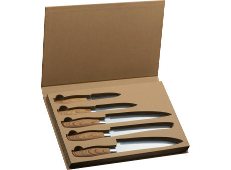5 teiliges Messer Set