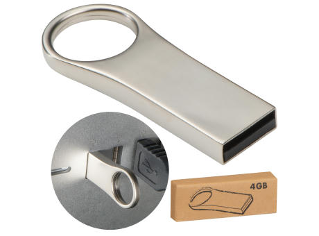 USB Stick aus Metall 4GB