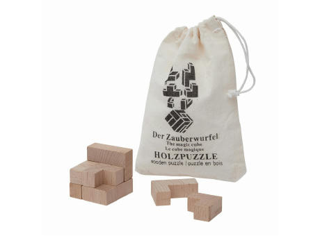 Holz-Puzzle CRAZY CUBE