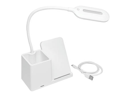 Schreibtisch-Lampe mit Ladestation LIGHT & CHARGE