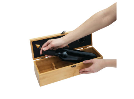 Weinset BAMBOO PRECIOUS für 1 Flasche
