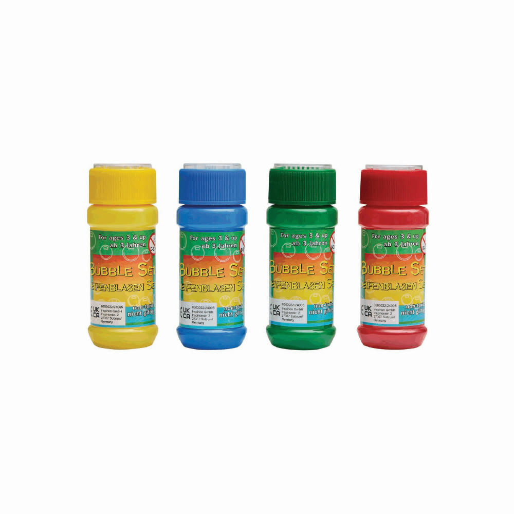 Seifenblasen AIR BUBBLE, 4 sortierte Farben, Preis pro Stück