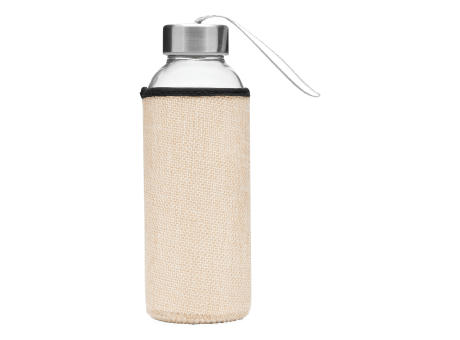 Glas-Trinkflasche TAKE JUTY