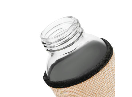 Glas-Trinkflasche TAKE JUTY