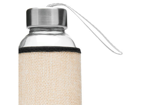 Glas-Trinkflasche TAKE JUTY