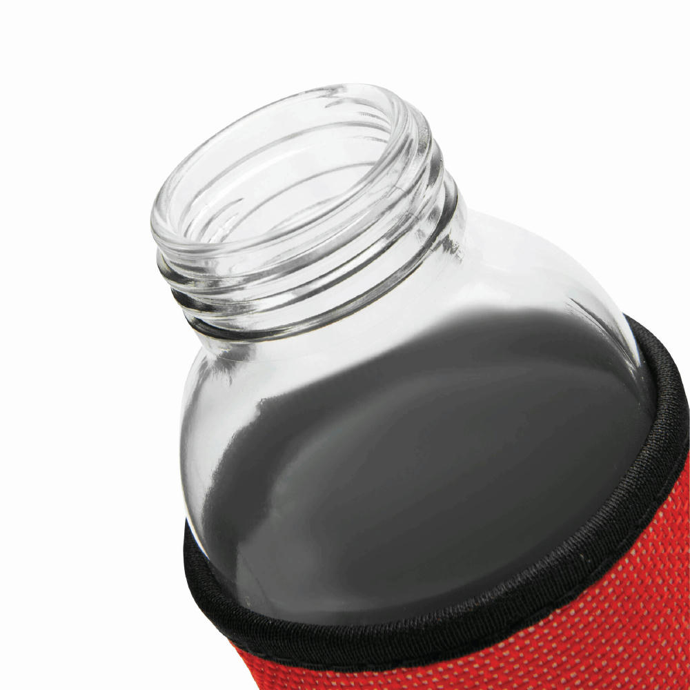Glas-Trinkflasche TAKE JUTY