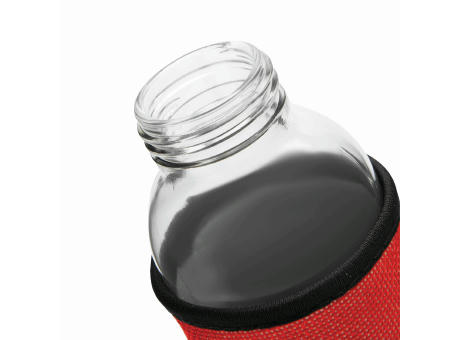 Glas-Trinkflasche TAKE JUTY