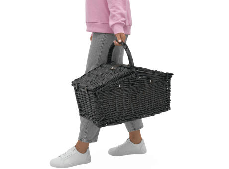 RICHMOND PARK - Weiden-Picknickkorb für 4 Personen
