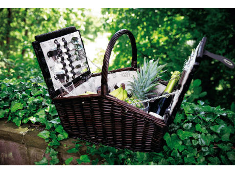 RICHMOND PARK - Weiden-Picknickkorb für 4 Personen