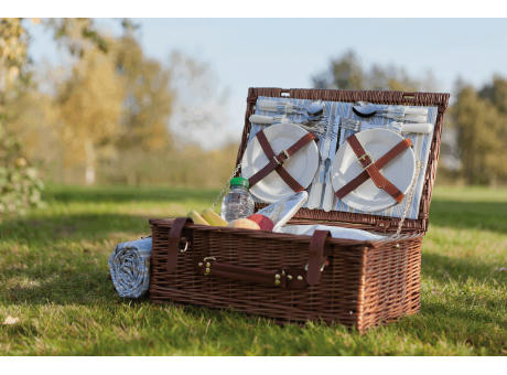 MADISON PARK - Weiden-Picknickkorb