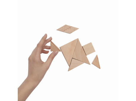 Holz-Puzzle TANGRAM