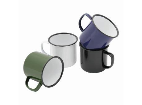 Emaille Becher RETRO CUP