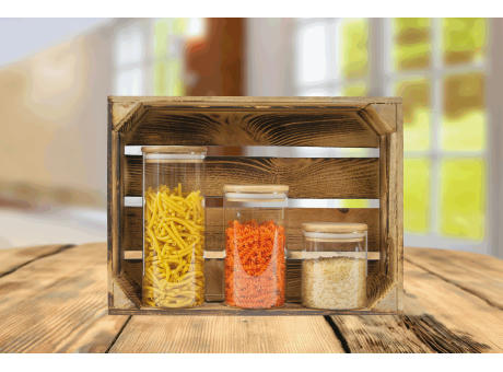 ECO STORAGE S - Glas-Vorratsdose, Füllmenge ca. 450 ml