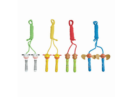 ANIMAL ANIMATION - Springseile, 4-fach sortiert, Preis pro Stück