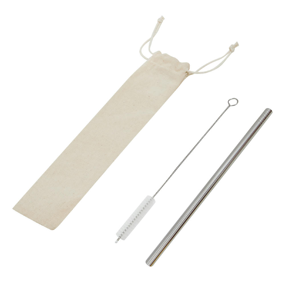 DRINK ELEGANT - Edelstahl-Strohhalm