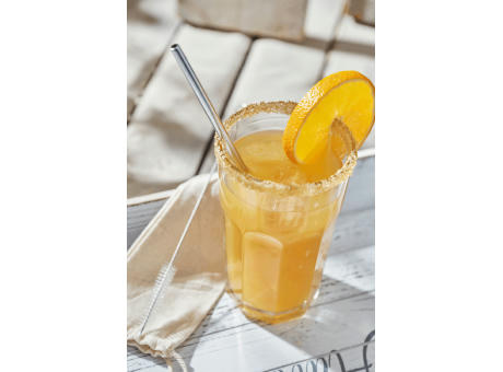 DRINK ELEGANT - Edelstahl-Strohhalm