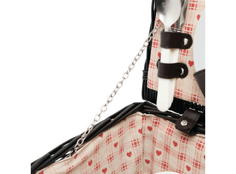 SUNSET PARK - Weiden-Picknickkorb für 2 Personen