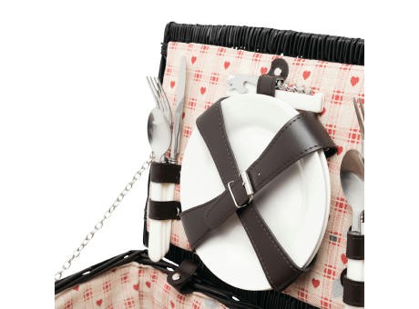 SUNSET PARK - Weiden-Picknickkorb für 2 Personen