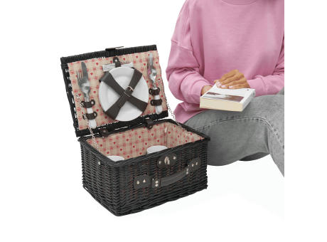 SUNSET PARK - Weiden-Picknickkorb für 2 Personen