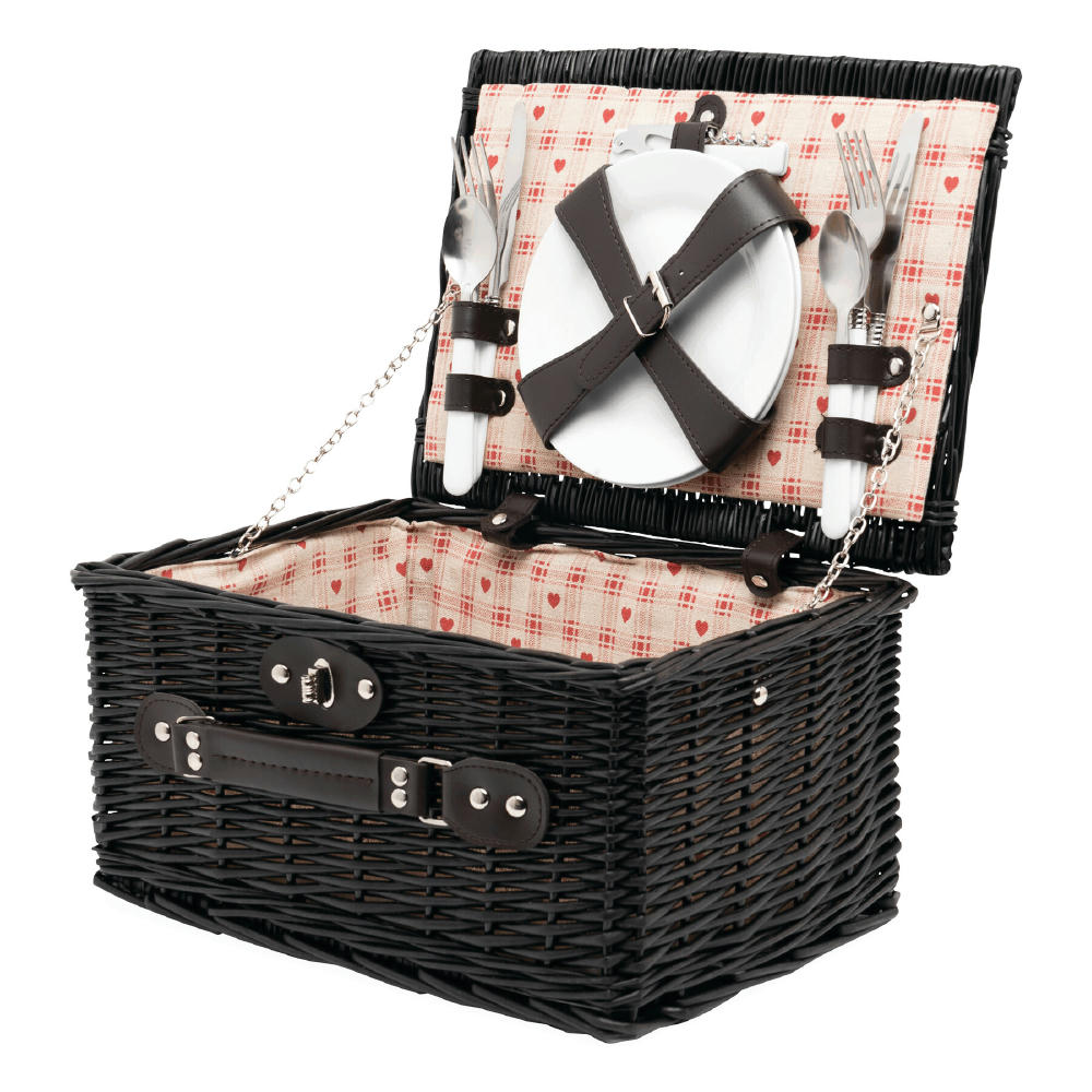 SUNSET PARK - Weiden-Picknickkorb für 2 Personen