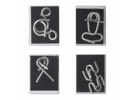 CLEVER CONCEPTION - Knobelspiele, 4-fach sortiert, Preis pro Stück