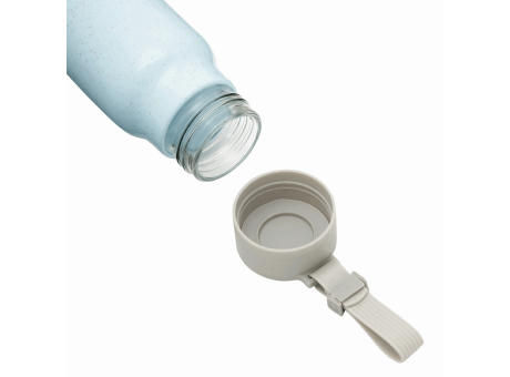 ECO DRINK - Glas-Trinkflasche mit Ummantelung