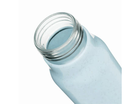 Glas-Trinkflasche ECO DRINK mit Ummantelung