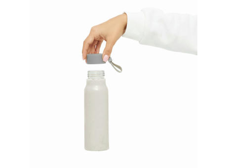 Glas-Trinkflasche ECO DRINK mit Ummantelung