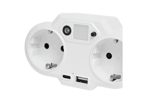 ENDLESS POWER NIGHT - USB-Adapter-Stecker-Netzteil mit Nachtlicht