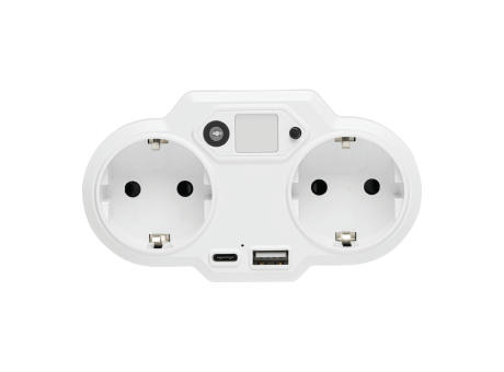 USB-Adapter-Stecker-Netzteil mit Nachtlicht ENDLESS POWER NIGHT