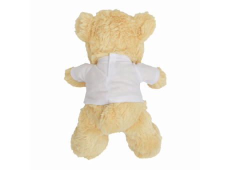 Plüsch-Bär ALEXANDER mit weißem T-Shirt (separat gepackt)
