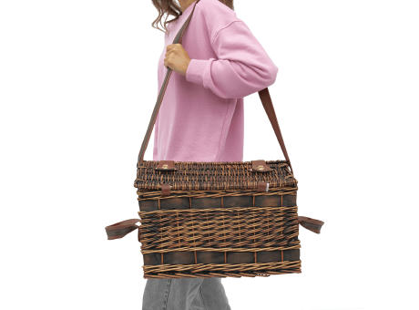 SUMMERTIME - Weiden-Picknickkorb