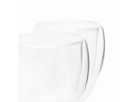 Gläser-Set DRINK LINE M, doppelwandig: 2er Set