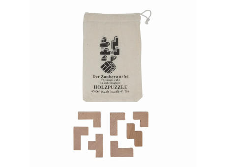 Holz-Puzzle CRAZY CUBE