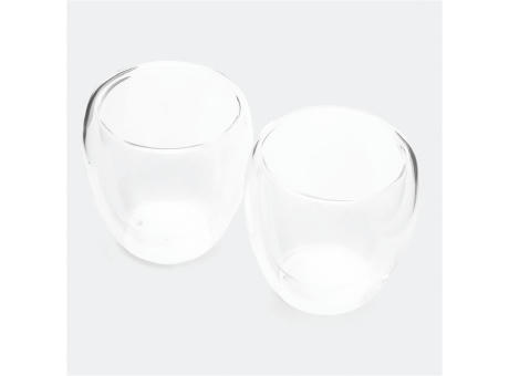 Gläser-Set DRINK LINE M, doppelwandig: 2er Set