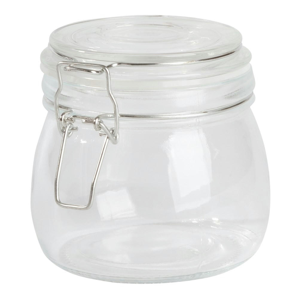 Vorratsglas CLICKY M mit Bügelverschluss, Füllmenge ca. 500 ml