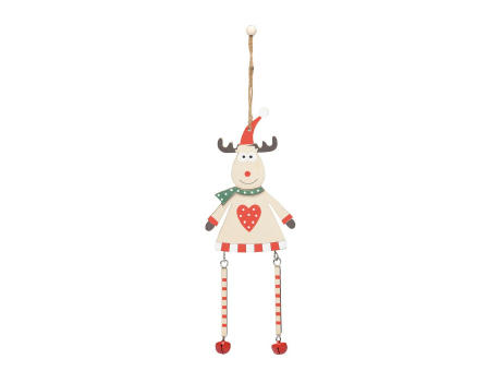 Geschenk- / Baumanhänger WOODEN RUDOLPH