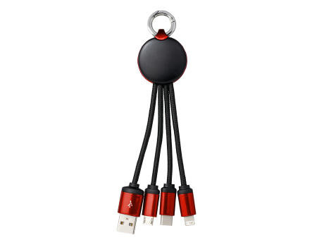 3-in-1 Ladekabel mit Beleuchtung REEVES-PUHALANI