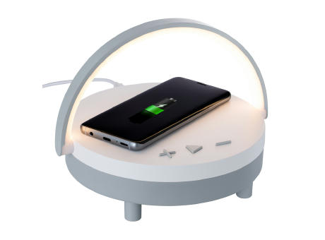 Wireless Lautsprecher inkl 15 Watt Wireless Charger mit Licht REEVES-BOURVILLE