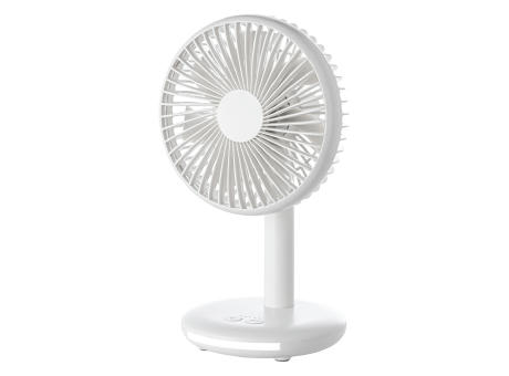 Wiederaufladbarer Ventilator mit Licht REEVES-DESKSTREAM