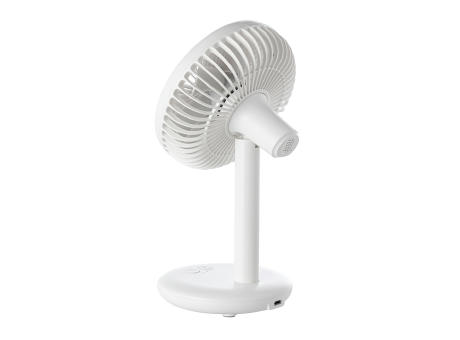 Wiederaufladbarer Ventilator mit Licht REEVES-DESKSTREAM