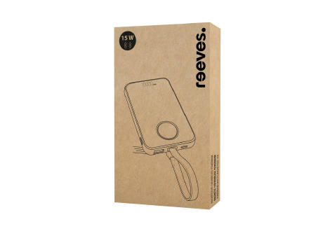 Magnetische 15W Wireless  Powerbank REEVES-DAIYMO
