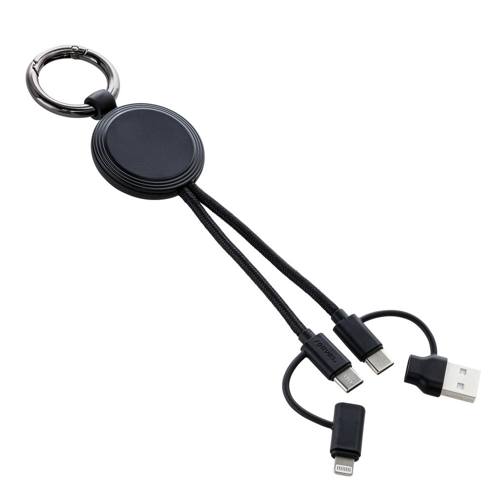 4-in-1 Ladekabel mit Beleuchtung REEVES-CONVERTICS LIGHT UP